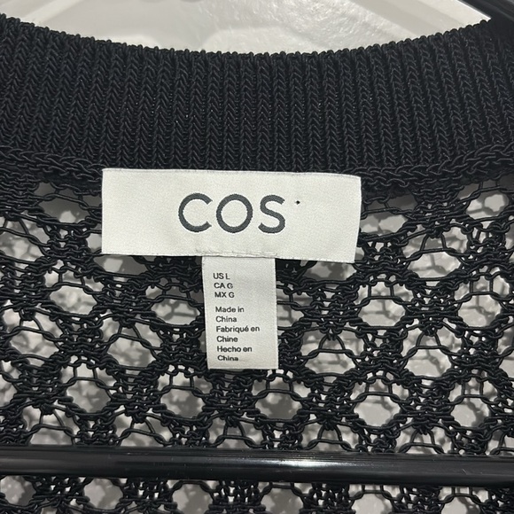 COS Open Knit Tank Top & Asymmetrical Skirt SET sz L - Picture 7 of 13